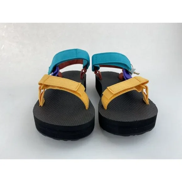 NEW Teva Midform Universal Multi Color Women's Sandals Straps Colorblock Strappy - Picture 10 of 12